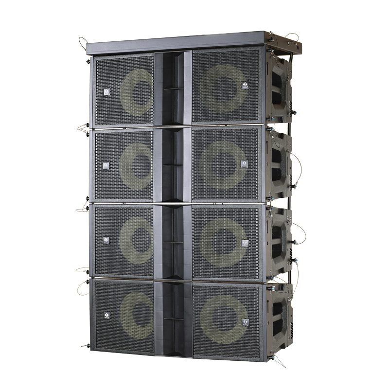 SANDY J12MF dual 12 inch two-way line array speaker for wholesale stage event touring and professional audio installation