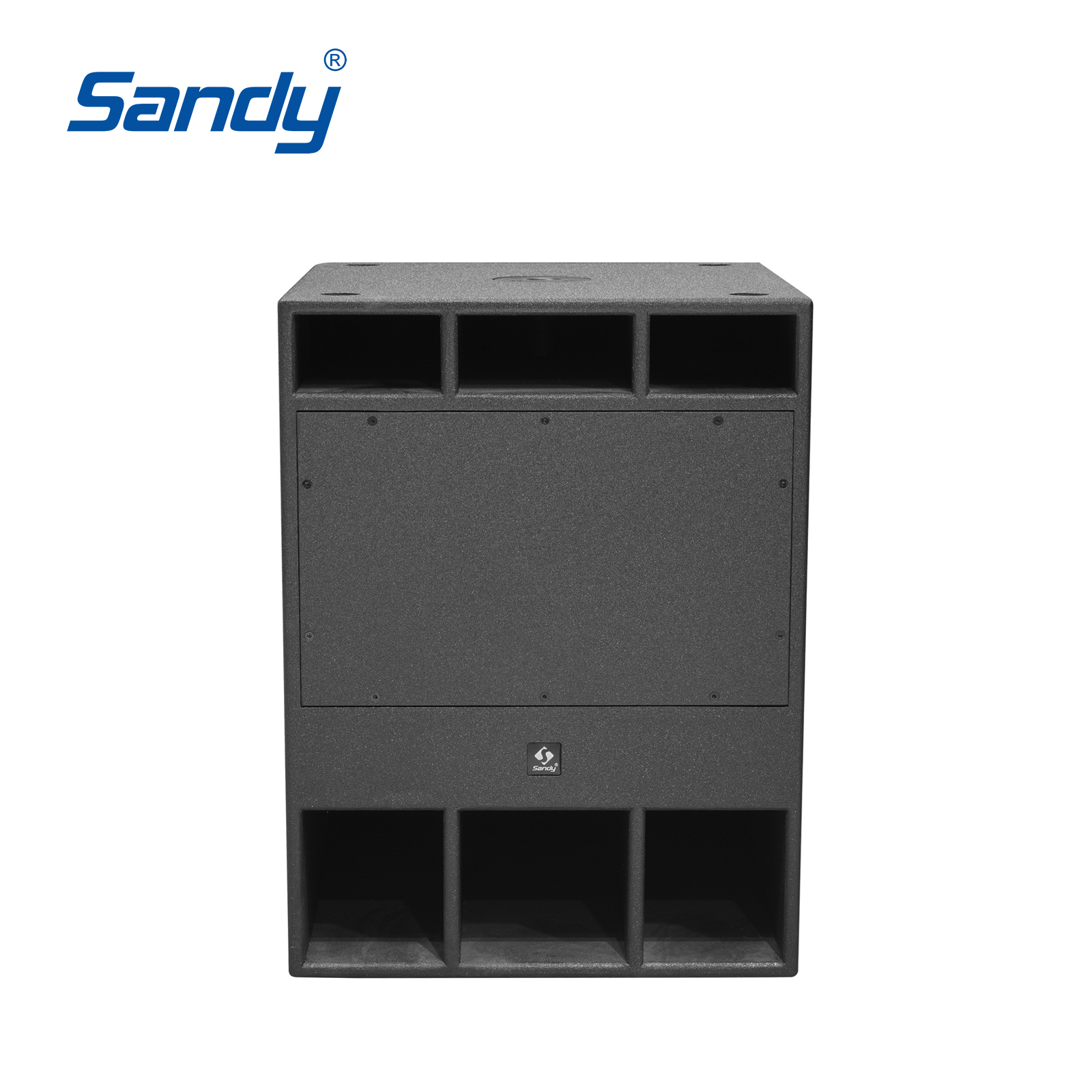 Sandy B1Q 18 inch passive subwoofer 1200W pro audio speaker with plywood cabinet for DJ stage club and outdoor sound systems