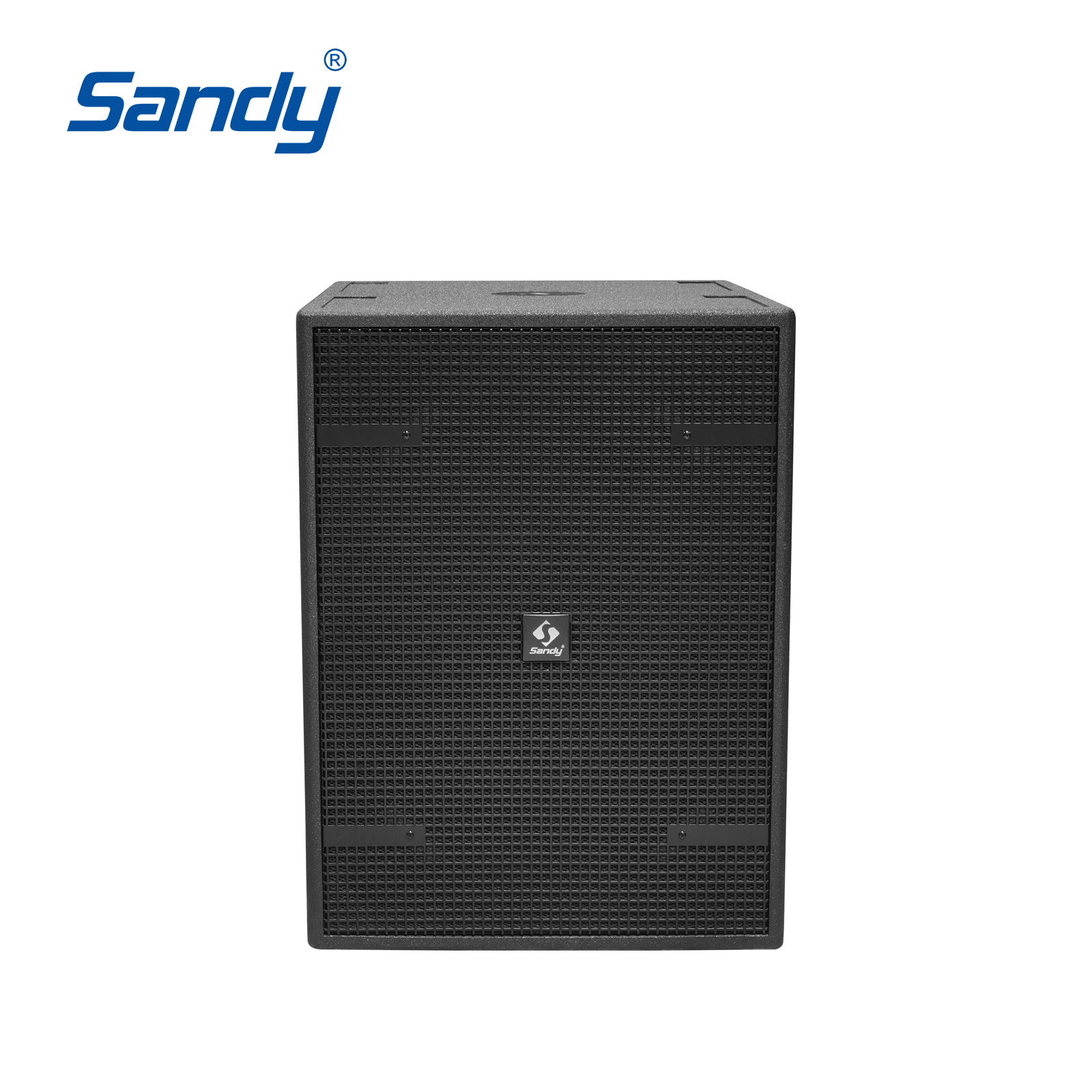 Sandy B118SP 18 inch active subwoofer with DSP Class D amplifier for professional stage DJ and rental audio systems