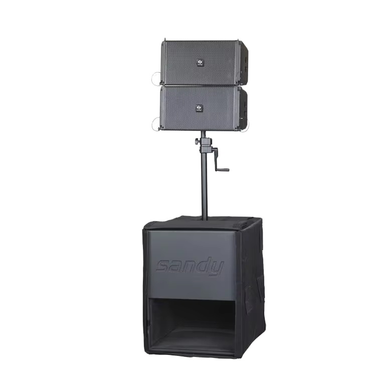 Sandy Audio MX2.1 10-inch active line array speaker for outdoor concert church stage DJ and professional PA manufacturer