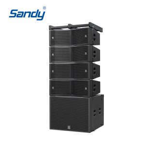 J08M dual 8 inch passive line array speaker 530W professional PA sound system for wholesale events clubs and installations