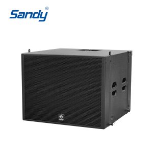 Sandy Audio J08S 18 inch waterproof line array subwoofer manufacturer for concert church stage sound system