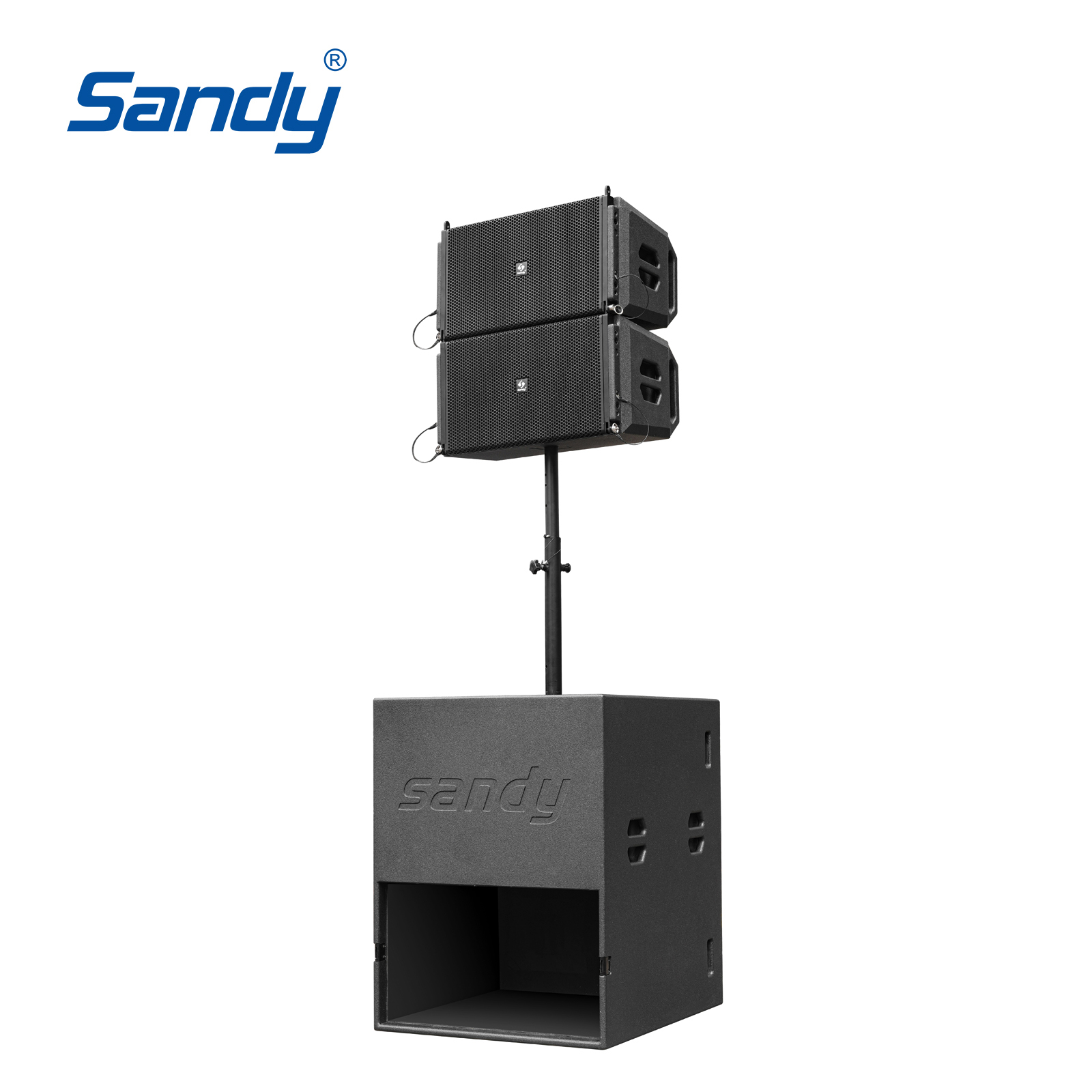 Sandy MX2.1 dual 12 inch two-way line array speaker for wholesale professional audio sound reinforcement