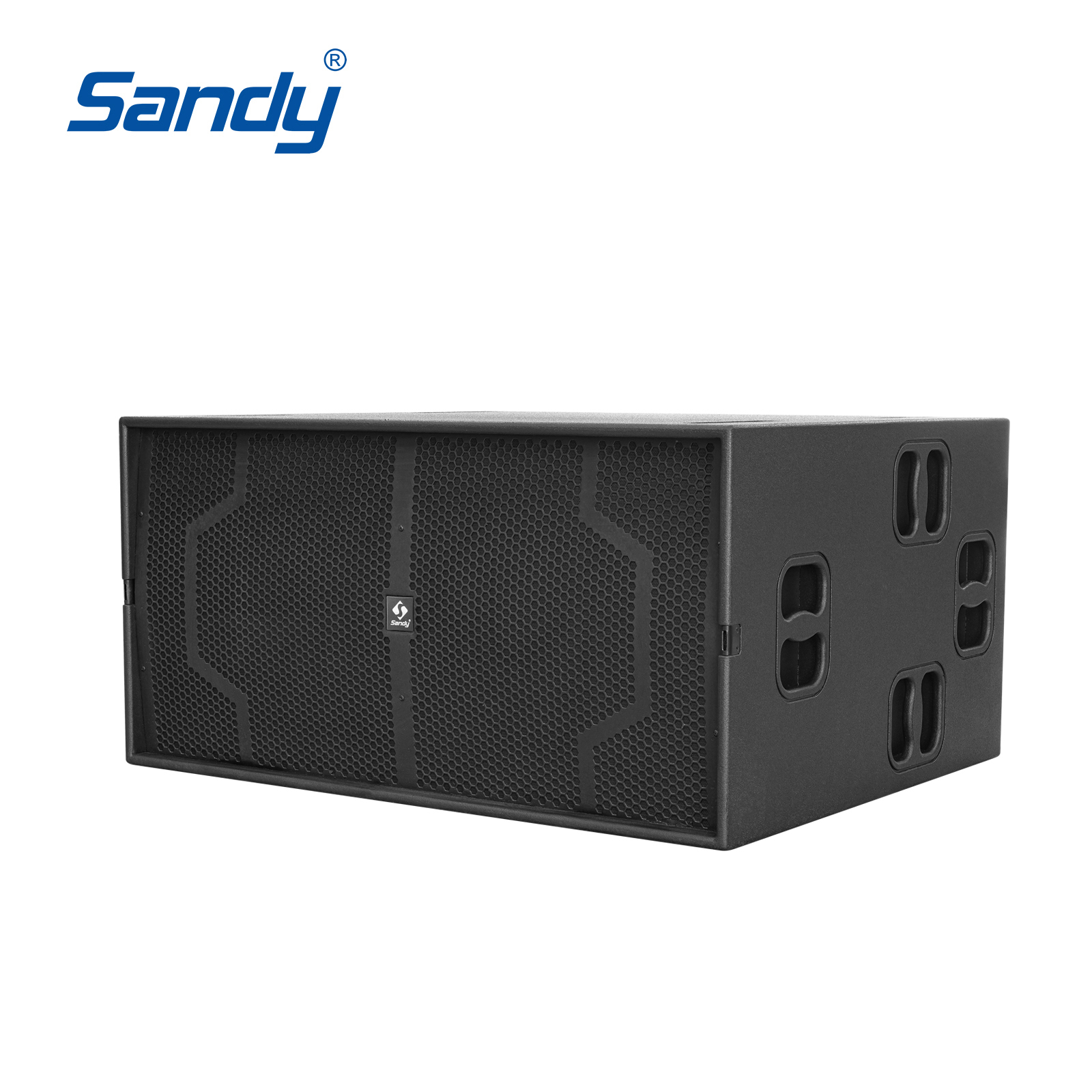 Sandy B5 dual 18 inch powered subwoofer waterproof plywood cabinet professional stage speaker 2000W
