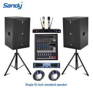 CB12 12 inch 700W passive PA speaker with neodymium woofer for concert stage church and wholesale sound system applications