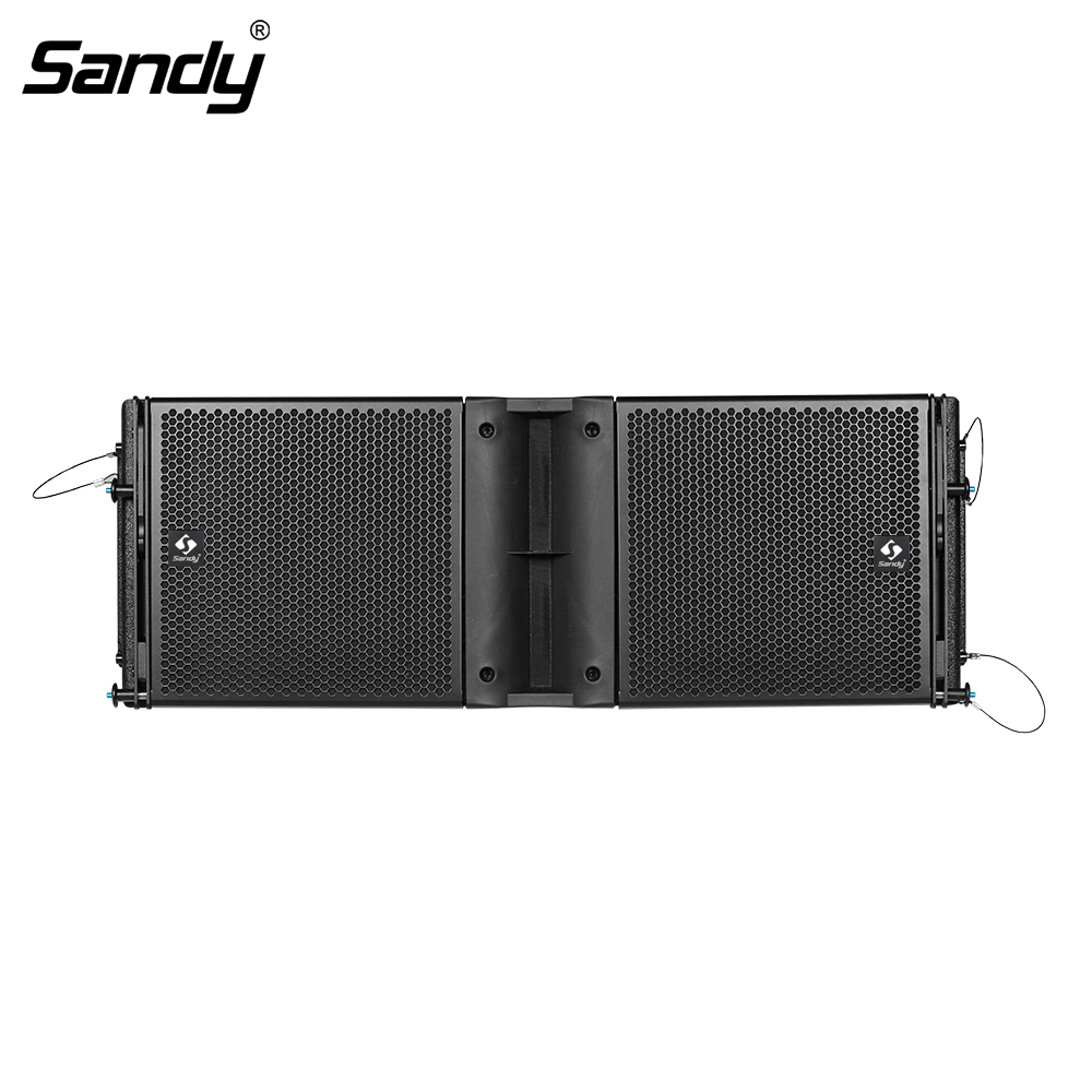 Sandy Audio J10M dual 10 inch outdoor line array speaker 8 ohm 600W professional church audio system