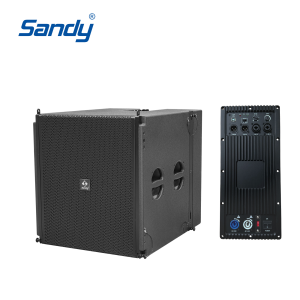 Sandy LE12SP 18 inch 1200W active line array subwoofer for stage performance professional audio sound system