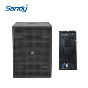 Sandy B115SP 15 inch active subwoofer 900W professional plywood bass speaker for wholesale KTV home theater and party sound systems