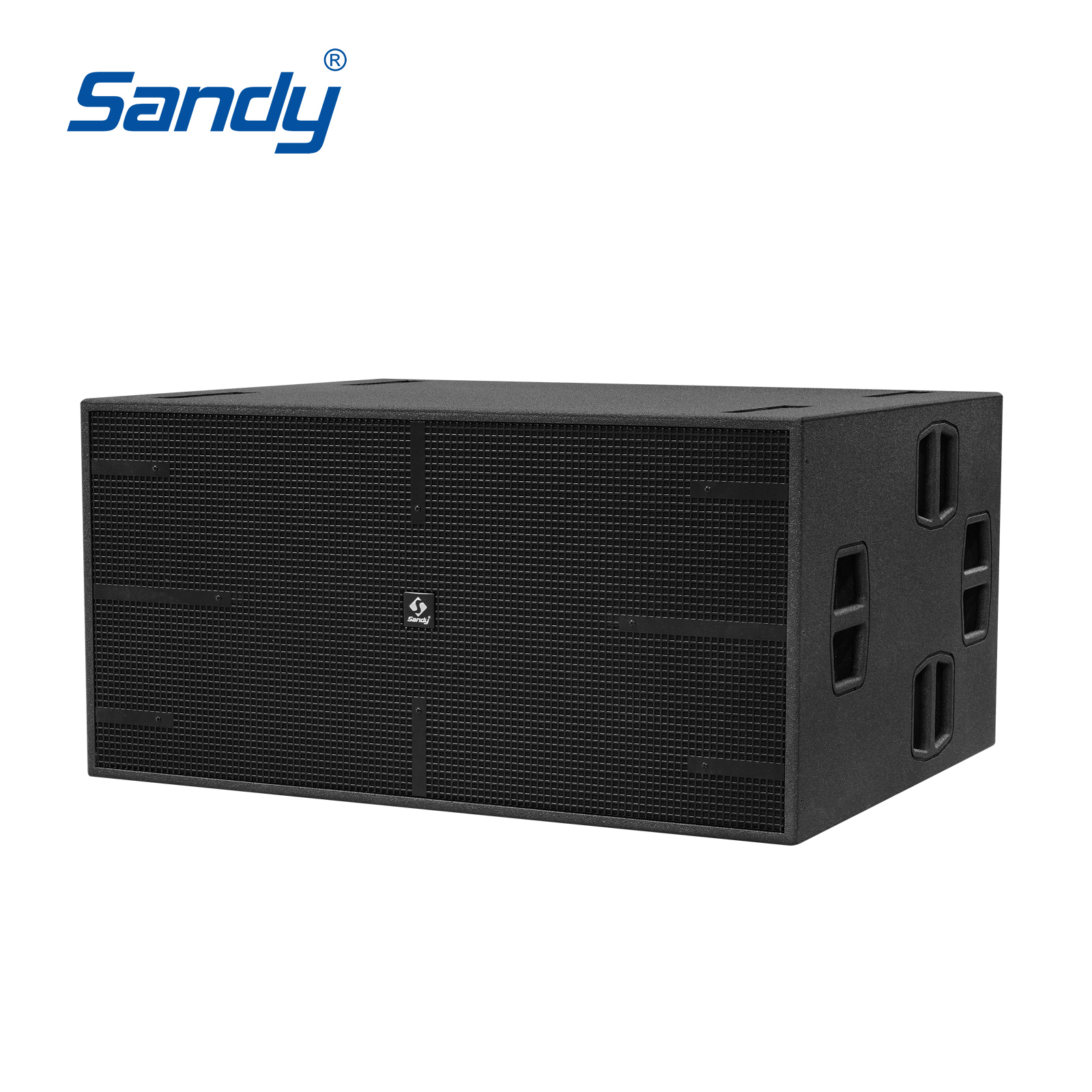 SANDY B3 dual 18-inch waterproof professional subwoofer cabinet 1200W outdoor long-throw speaker system