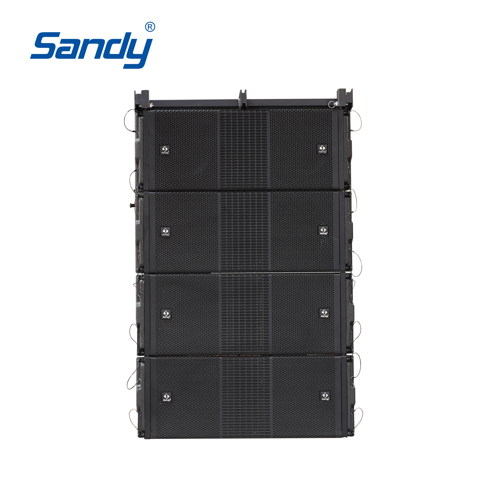 Sandy G10 dual 10-inch two-way line array speaker professional stage outdoor PA sound system manufacturer