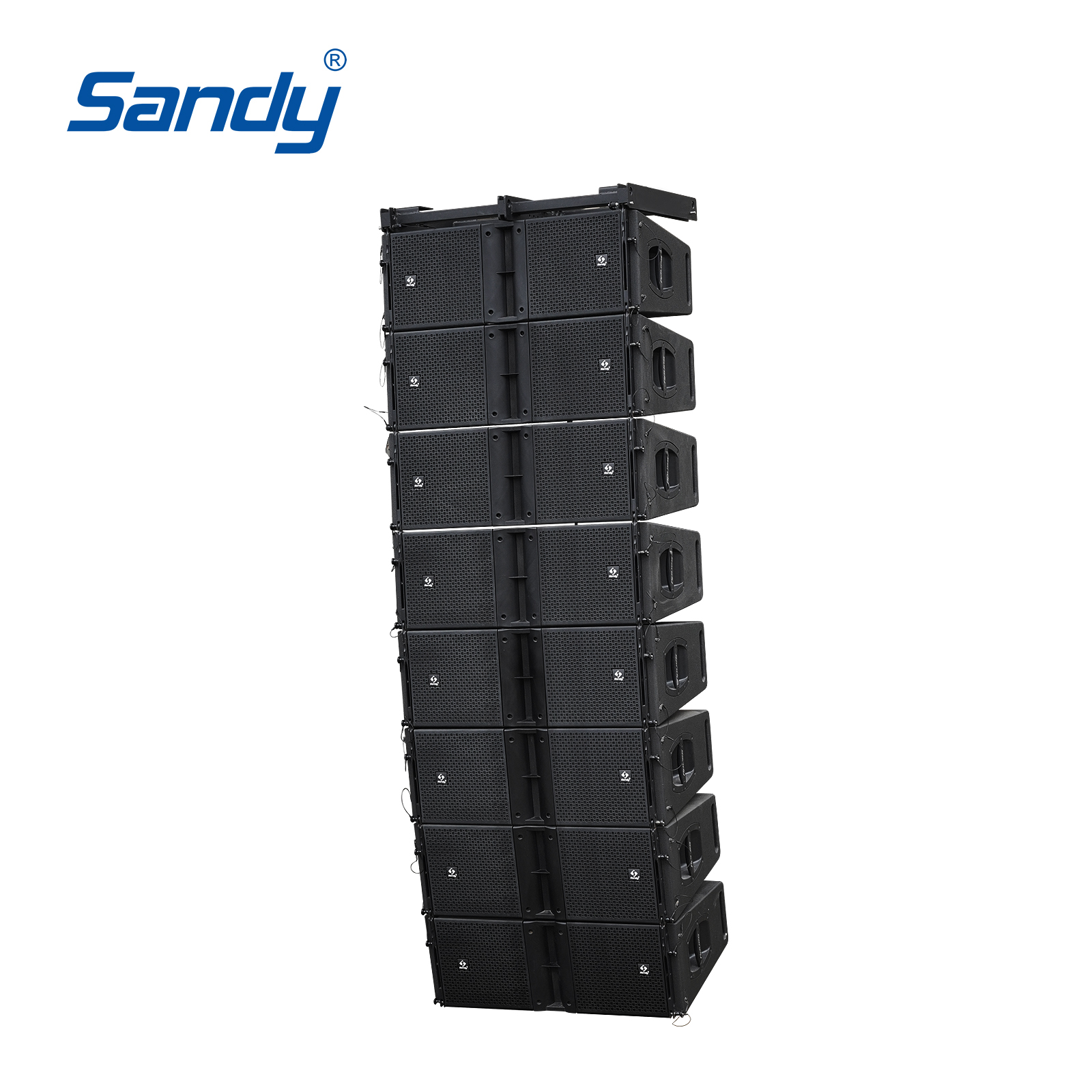 Sandy ID210 dual 10 inch passive line array speaker professional PA sound system manufacturer China