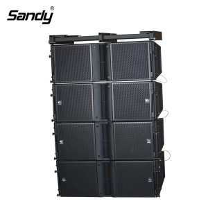 Sandy J10M dual 10 inch two-way line array speaker wholesale professional 8 ohm PA speaker system for concerts auditoriums and rental audio