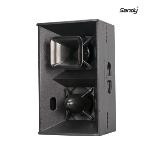 Sandy T24 dual 12 inch passive PA speaker 1600W professional full-range stage audio loudspeaker for concert and installation use