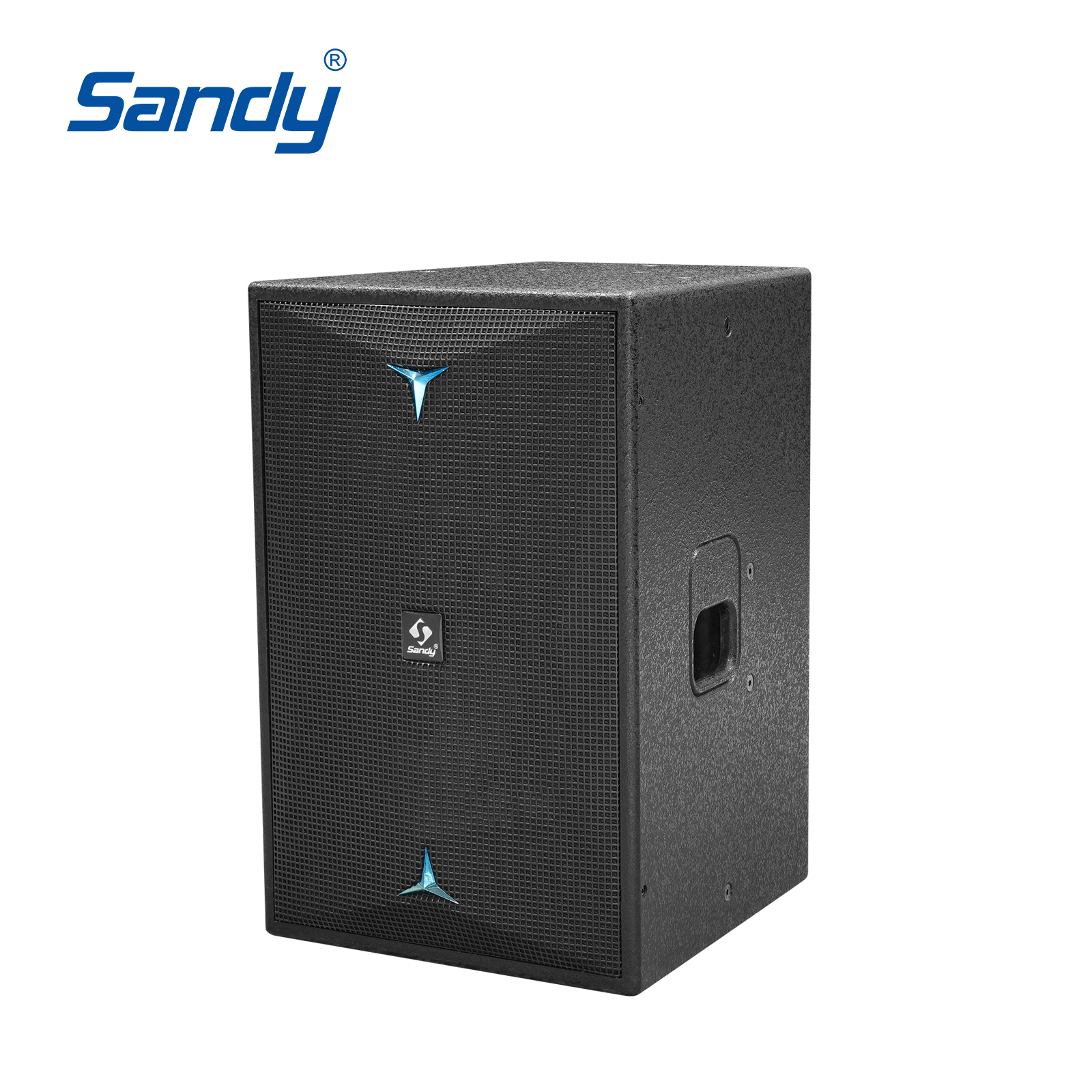 Sandy CB12 12 inch 2-way full-range professional PA speaker with 12 inch woofer and 1.75 inch tweeter for KTV stage church and band sound systems