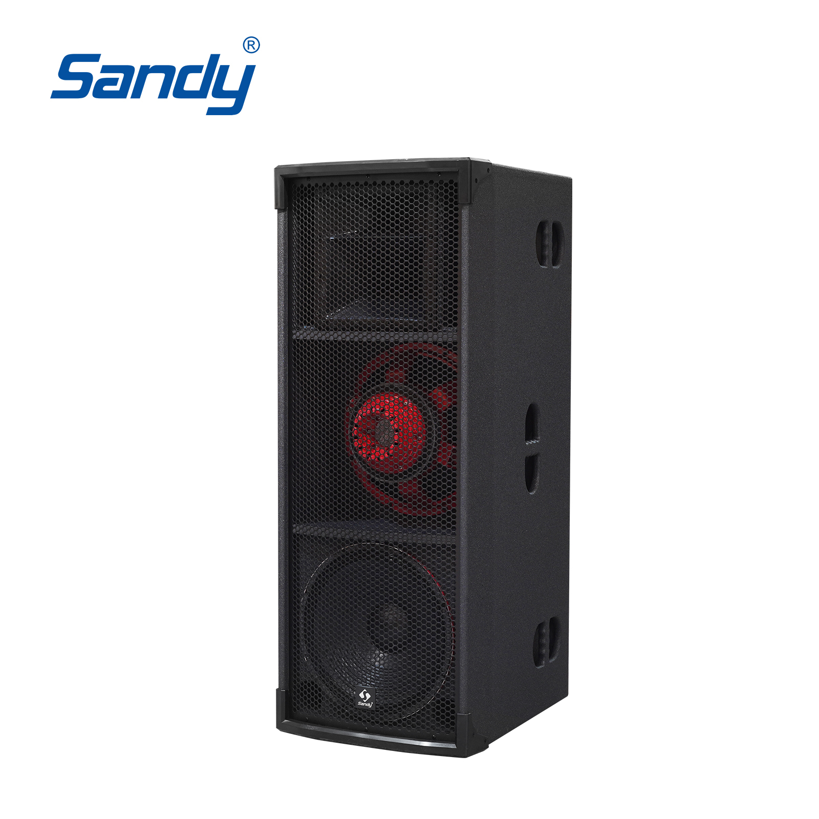 Sandy Audio PRO6.3-G7 dual 15 inch passive full-range PA speaker 2200W professional sound system manufacturer