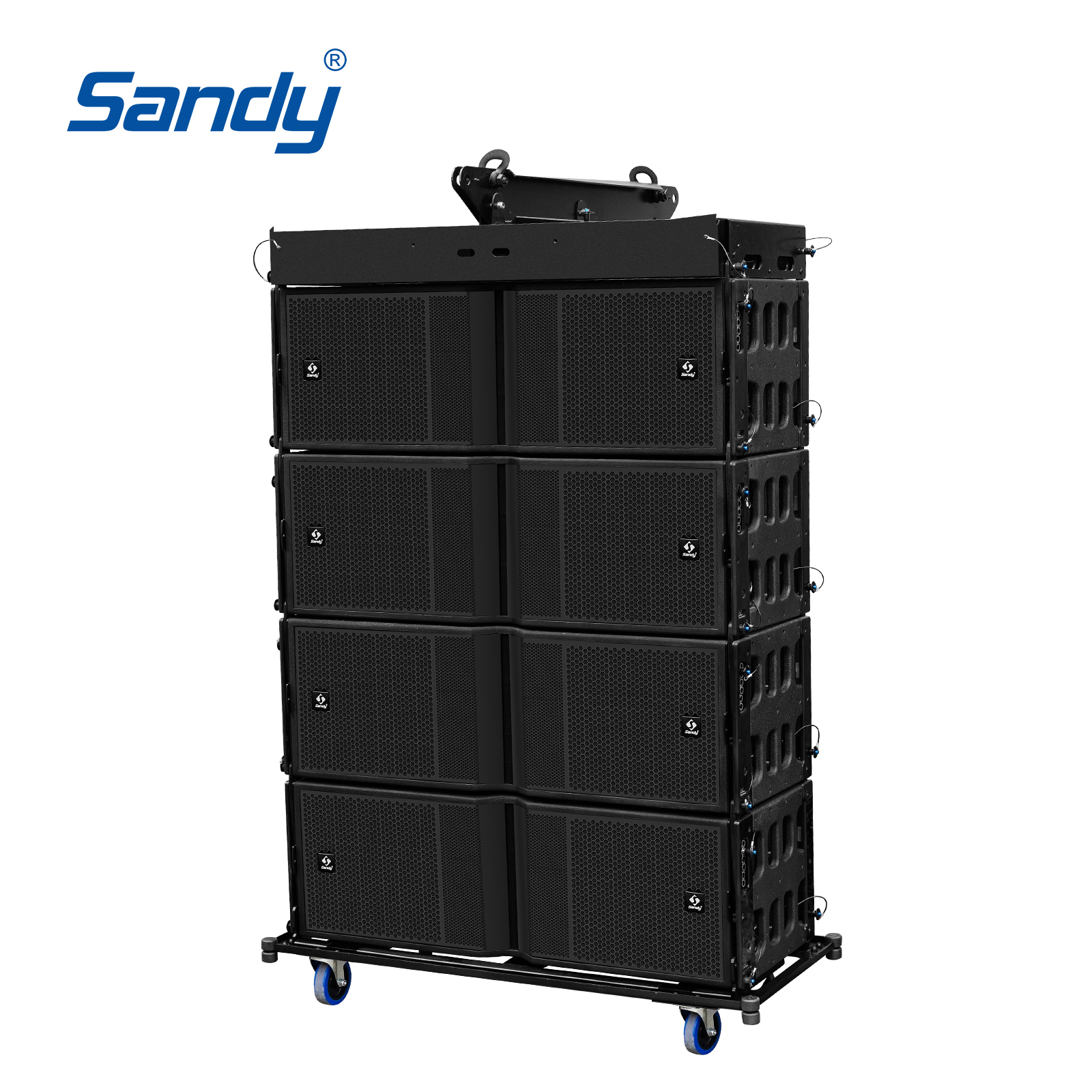 Sandy J15M dual 15 inch professional line array speaker for wholesale sound reinforcement and large venue audio systems
