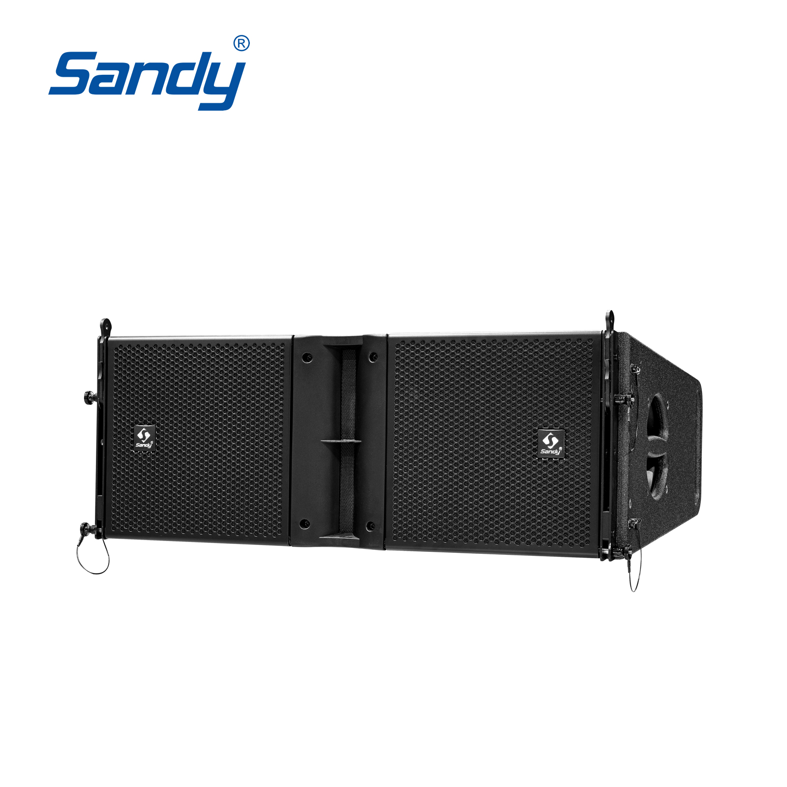 Sandy J10M dual 10 inch waterproof line array speaker 700W professional outdoor PA loudspeaker system