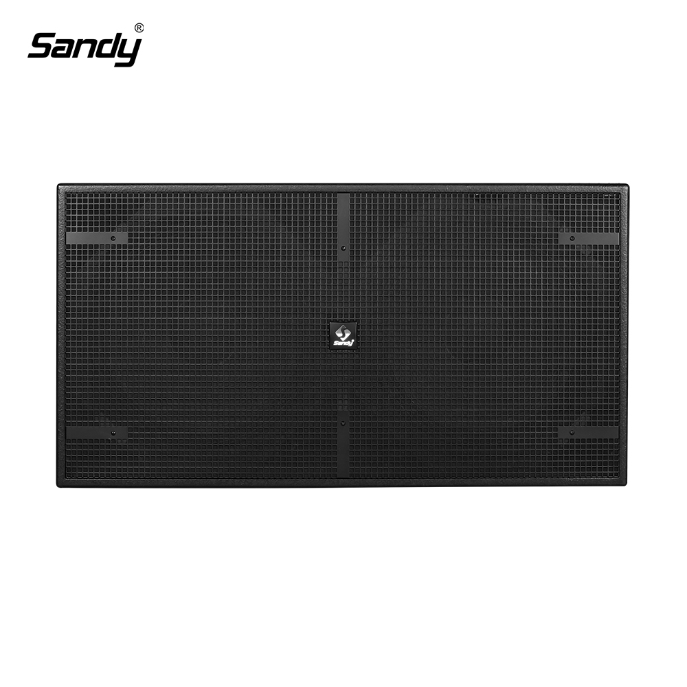 Sandy B2 dual 18-inch subwoofer 1200W professional PA bass speaker for wholesale stage club event audio